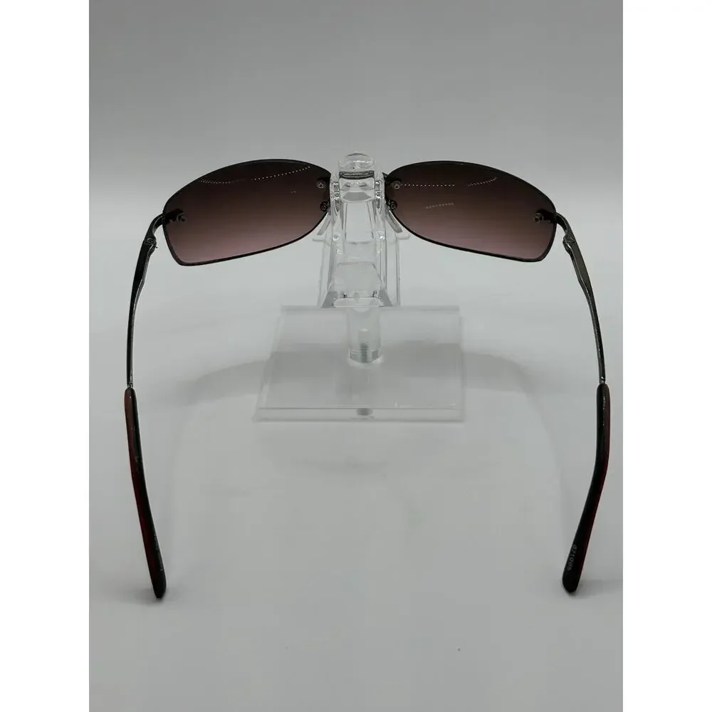 Panama Jack Rimless Sunglasses Brown Gradient Rectangular Unisex PJ659 59